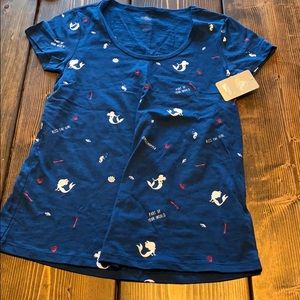 NWT Disney little mermaid shirt
